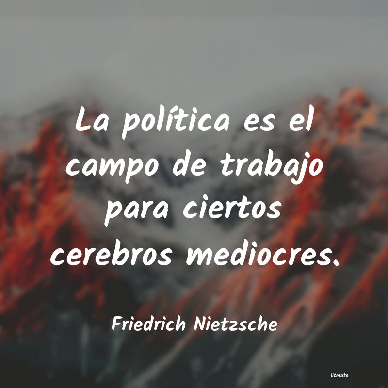 Frases de Friedrich Nietzsche