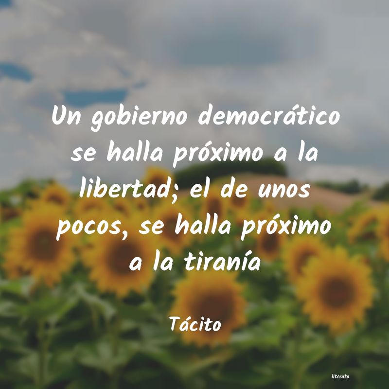 Frases de Tácito