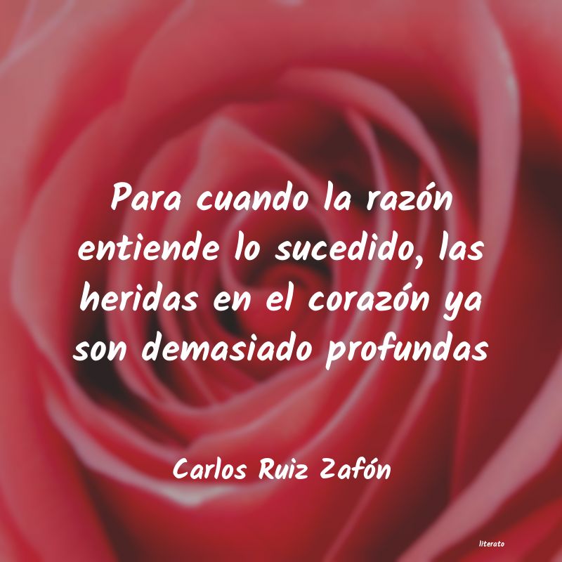 Frases de Carlos Ruiz Zafón