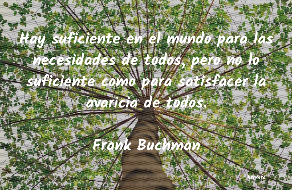 Frases de Frank Buchman