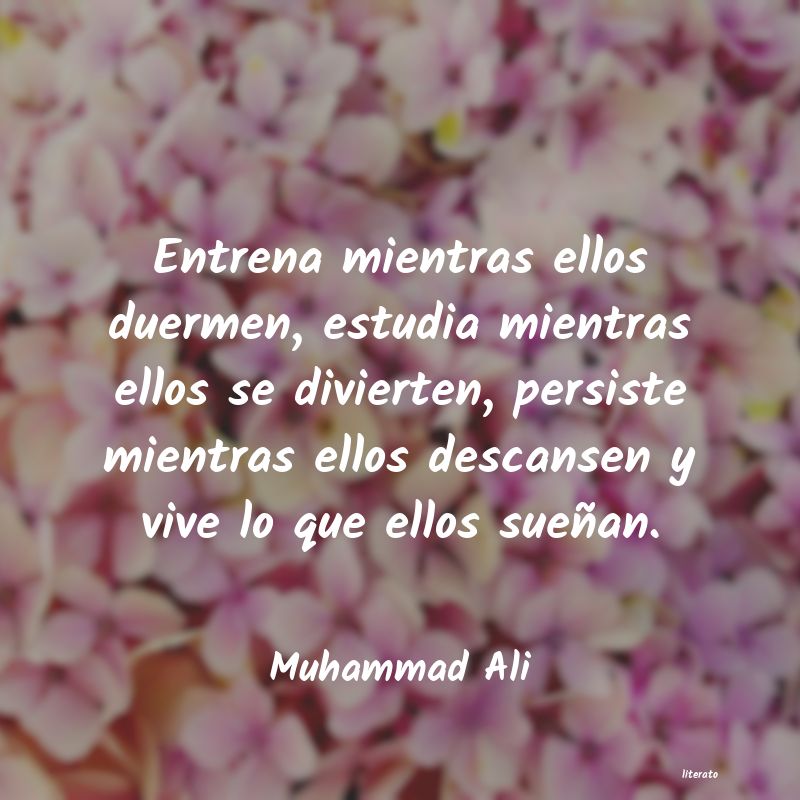 frases de Muhammad Ali