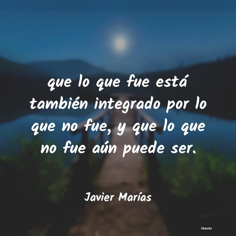 Frases de Javier Marías