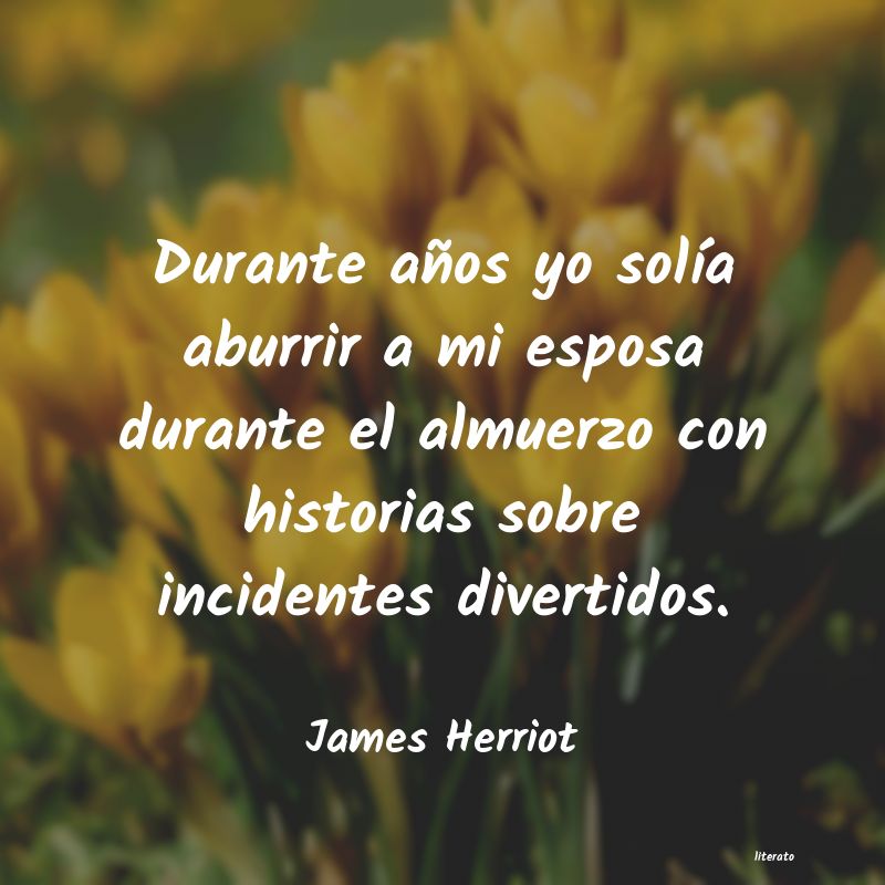 frases de James Herriot