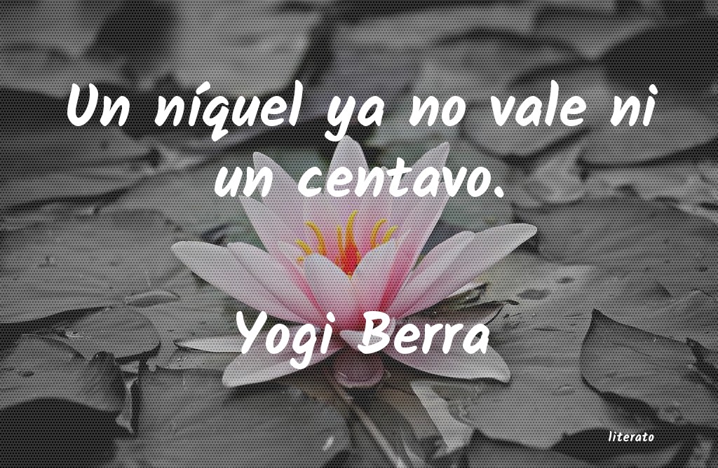 Frases de Yogi Berra