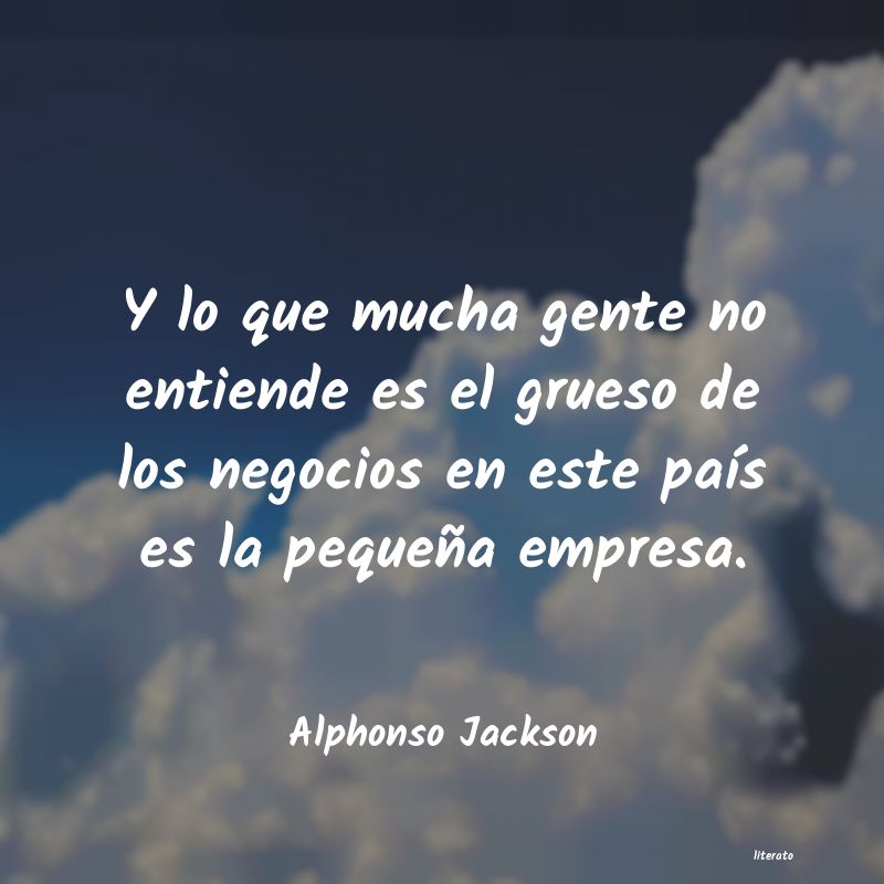 frases de Alphonso Jackson