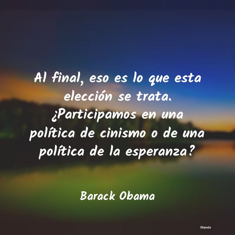 frases de Barack Obama