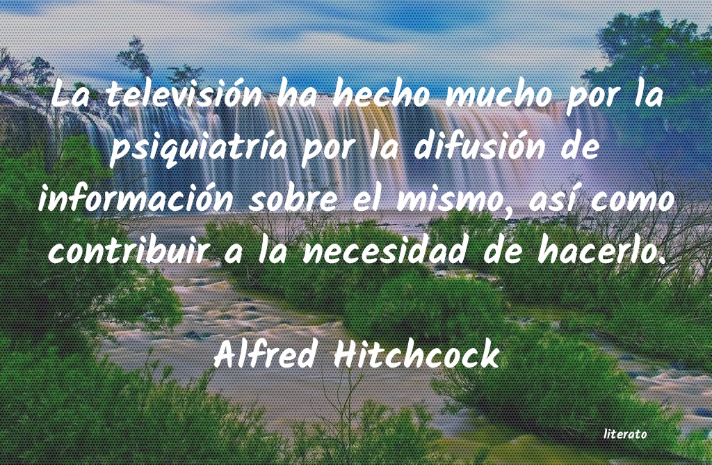 Frases de Alfred Hitchcock