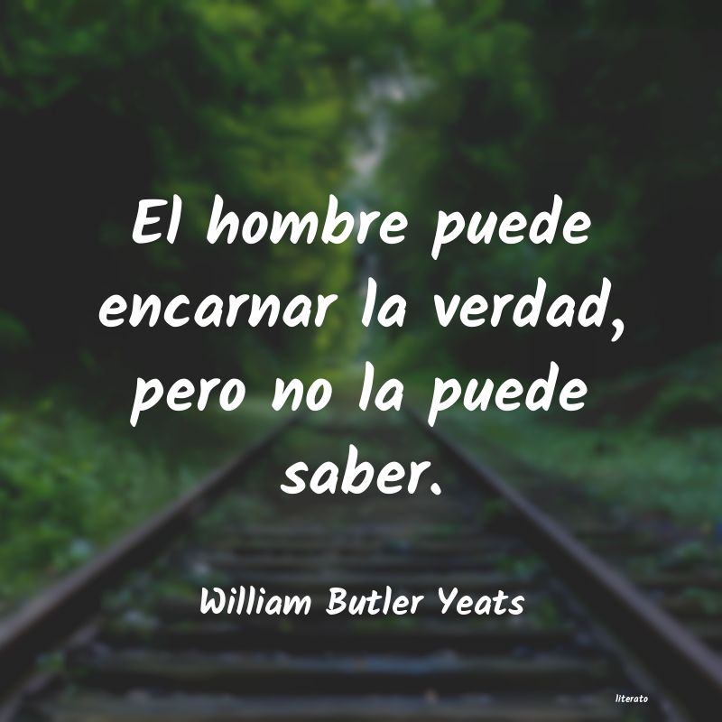 frases de William Butler Yeats