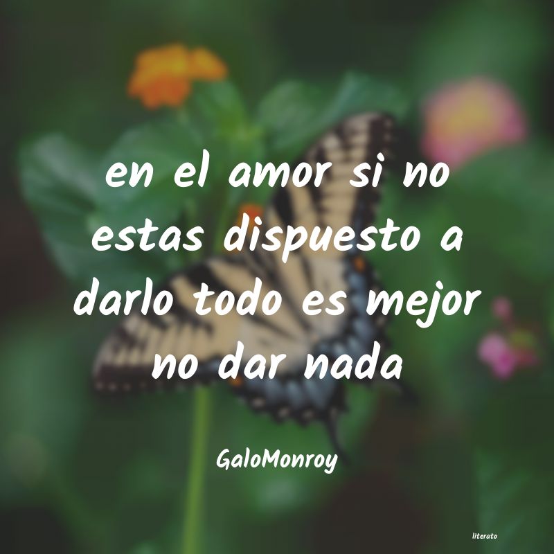 frases de GaloMonroy