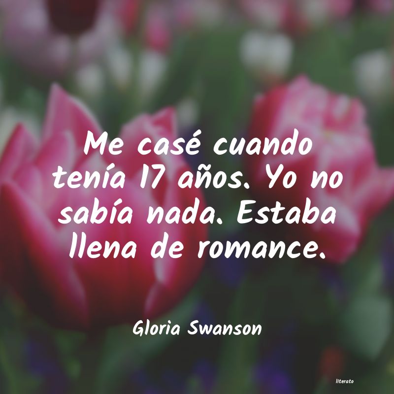 frases de Gloria Swanson
