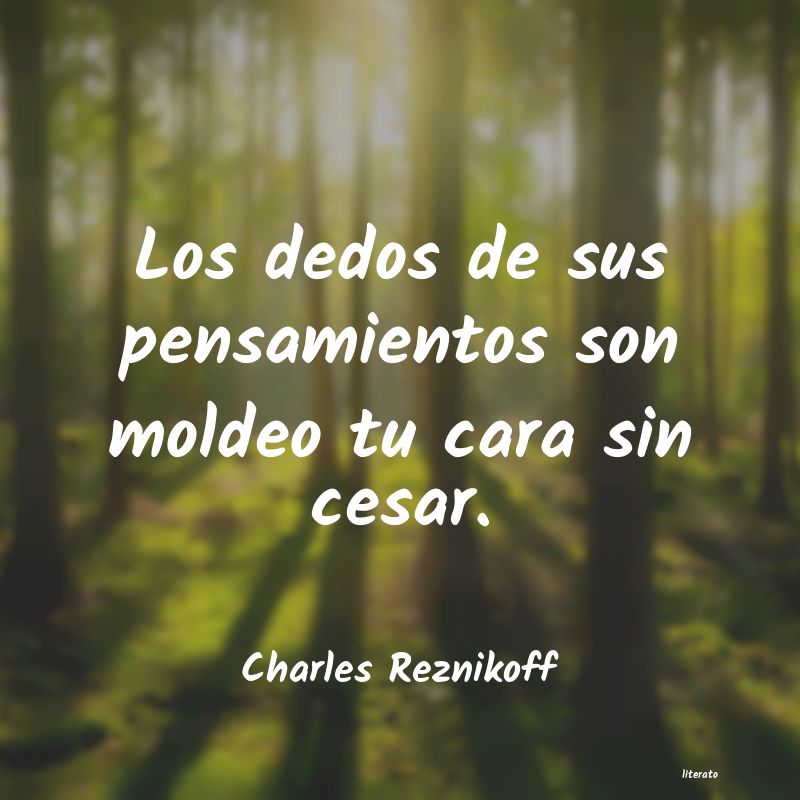 frases de Charles Reznikoff