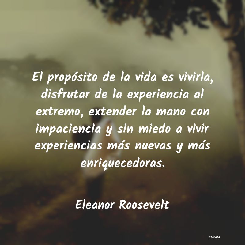 Frases de Eleanor Roosevelt