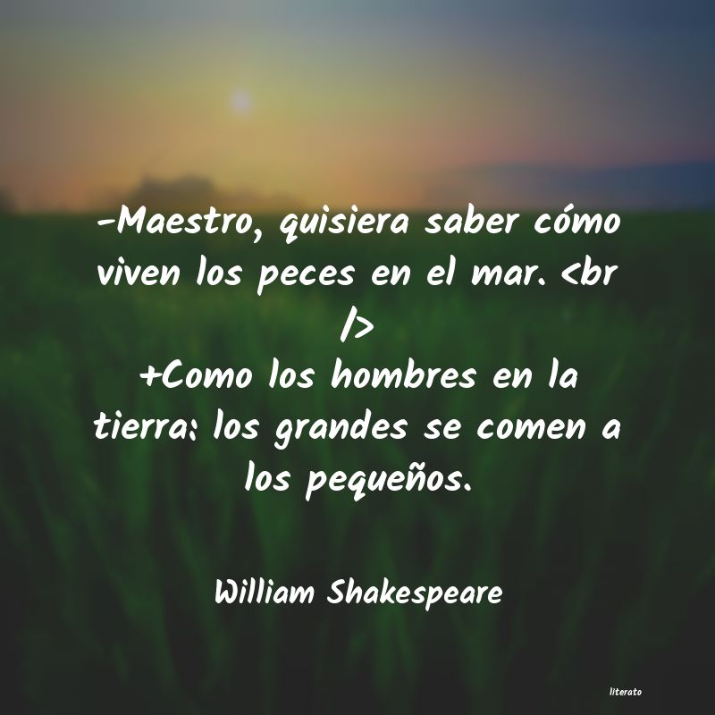 Frases de William Shakespeare