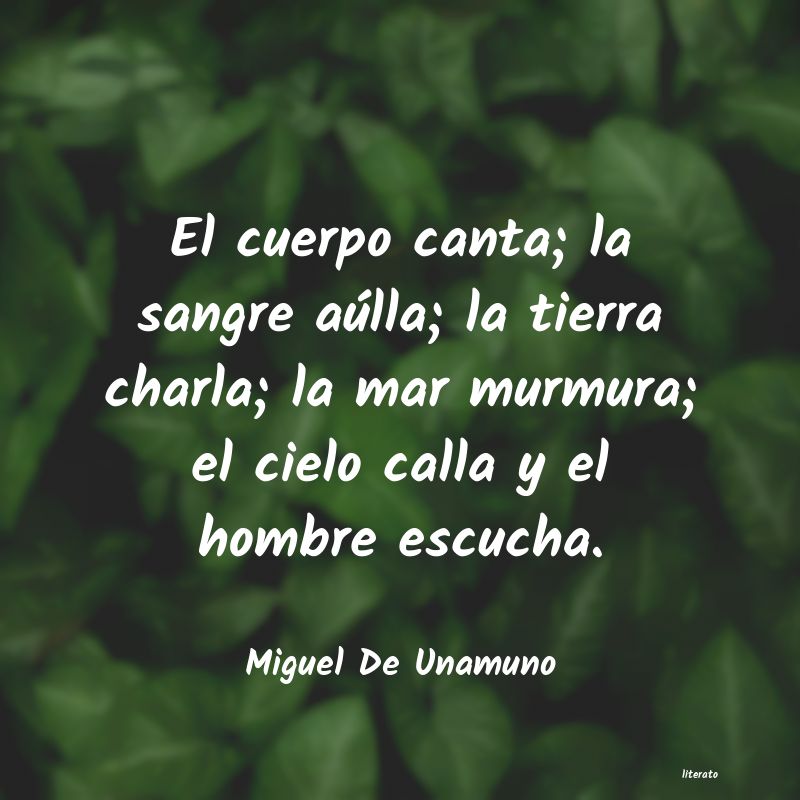 frases de Miguel De Unamuno