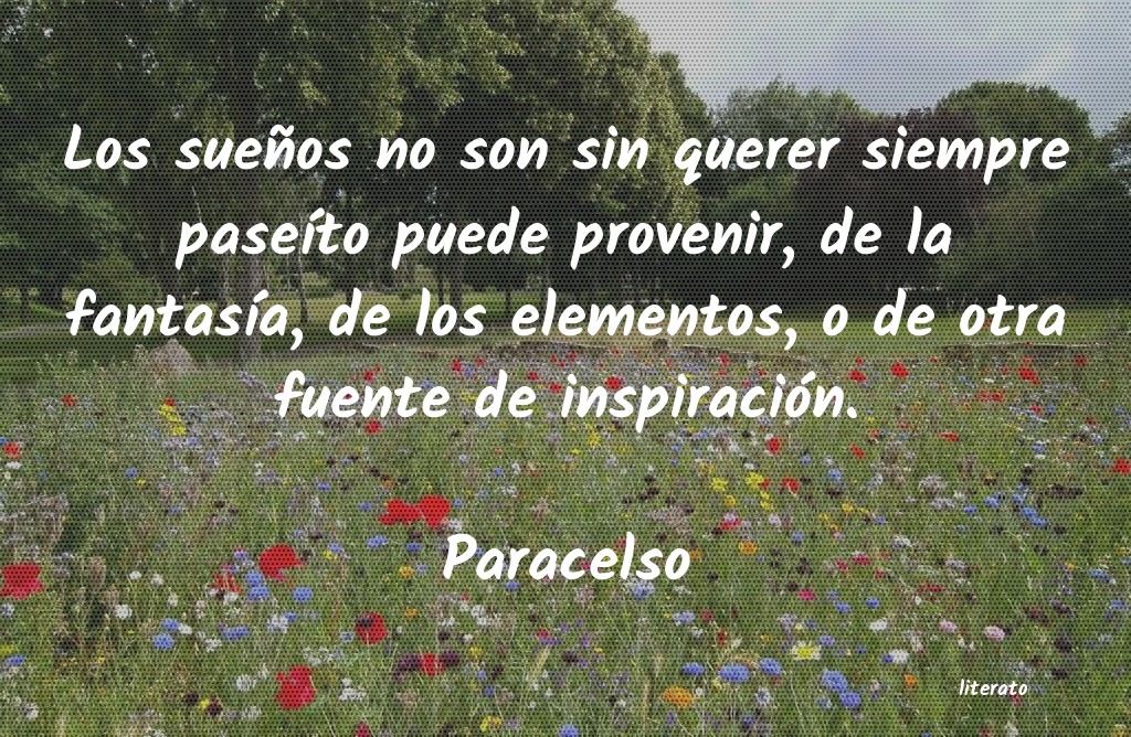 frases de Paracelso