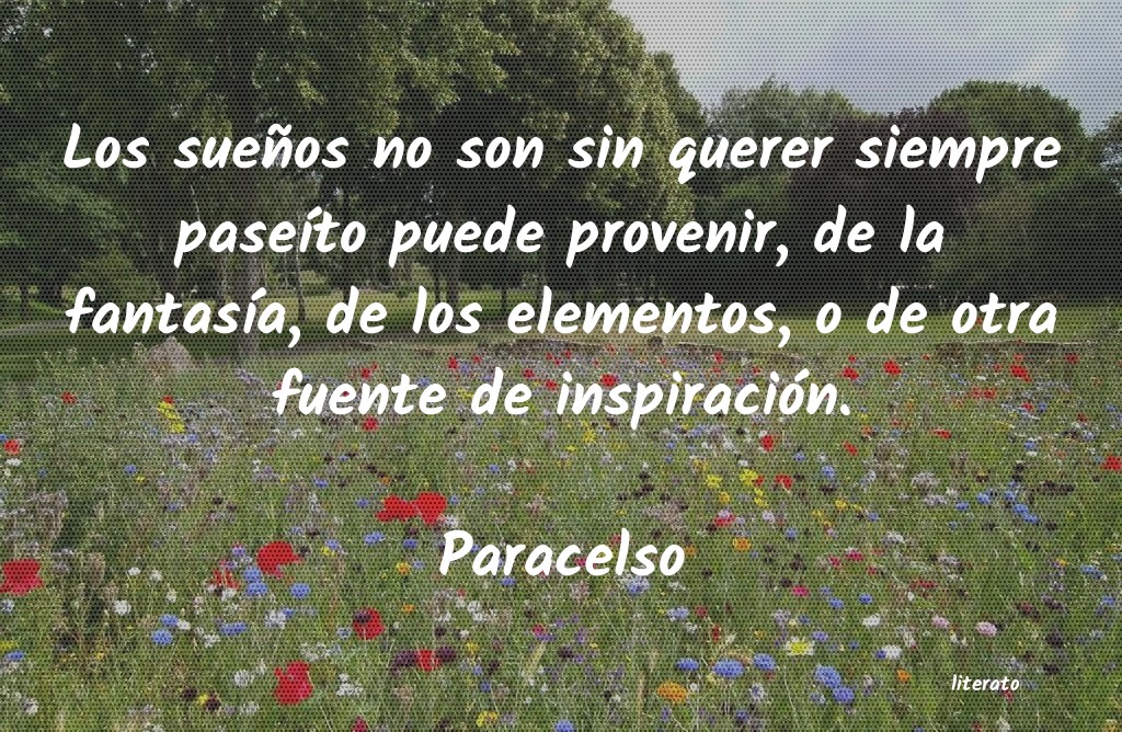 Frases de Paracelso