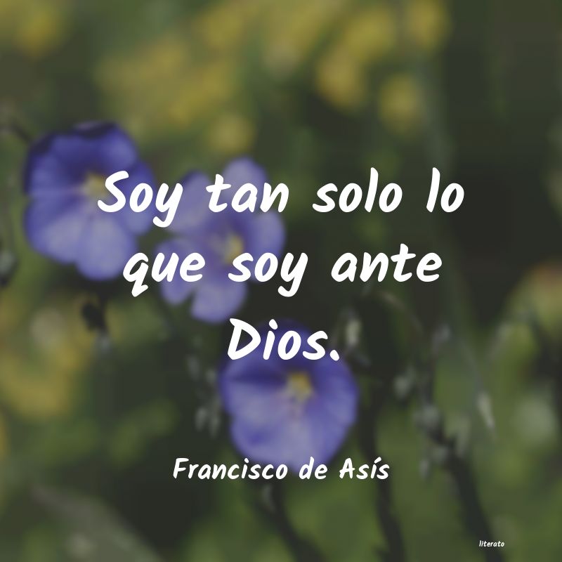 Frases de Francisco de Asís