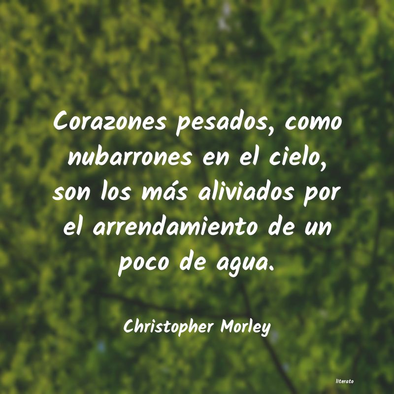 frases de Christopher Morley