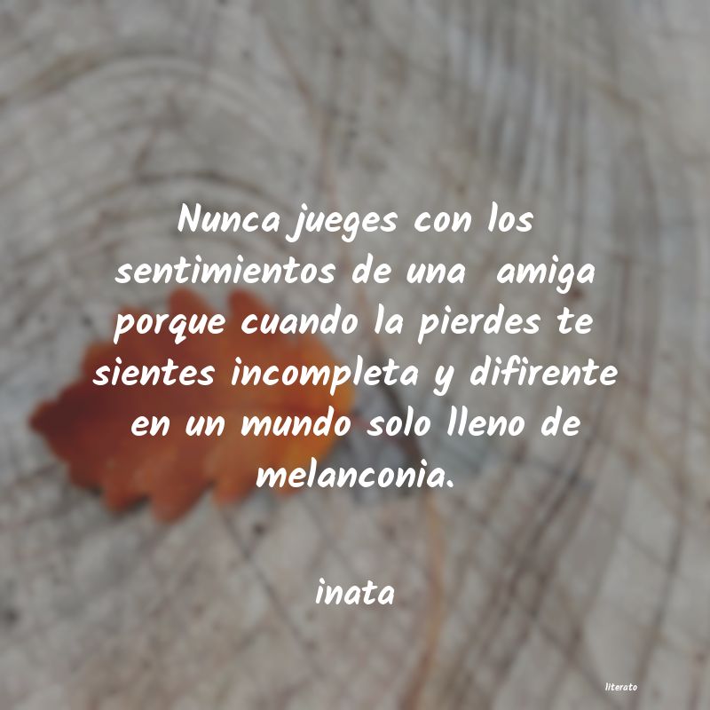 Frases de inata