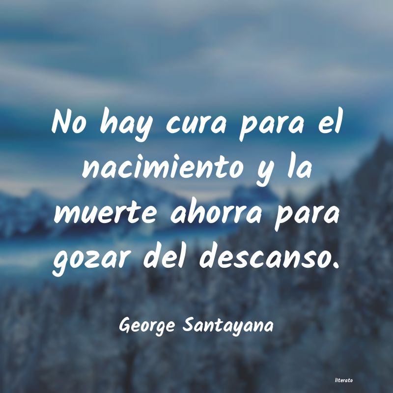 frases de George Santayana