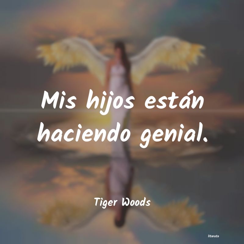 frases de Tiger Woods
