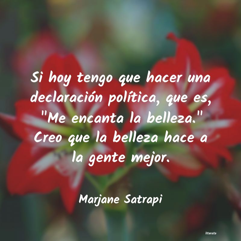 Frases de Marjane Satrapi