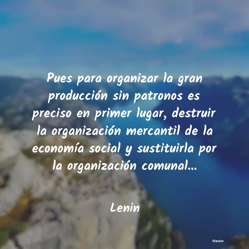 frases de Lenin