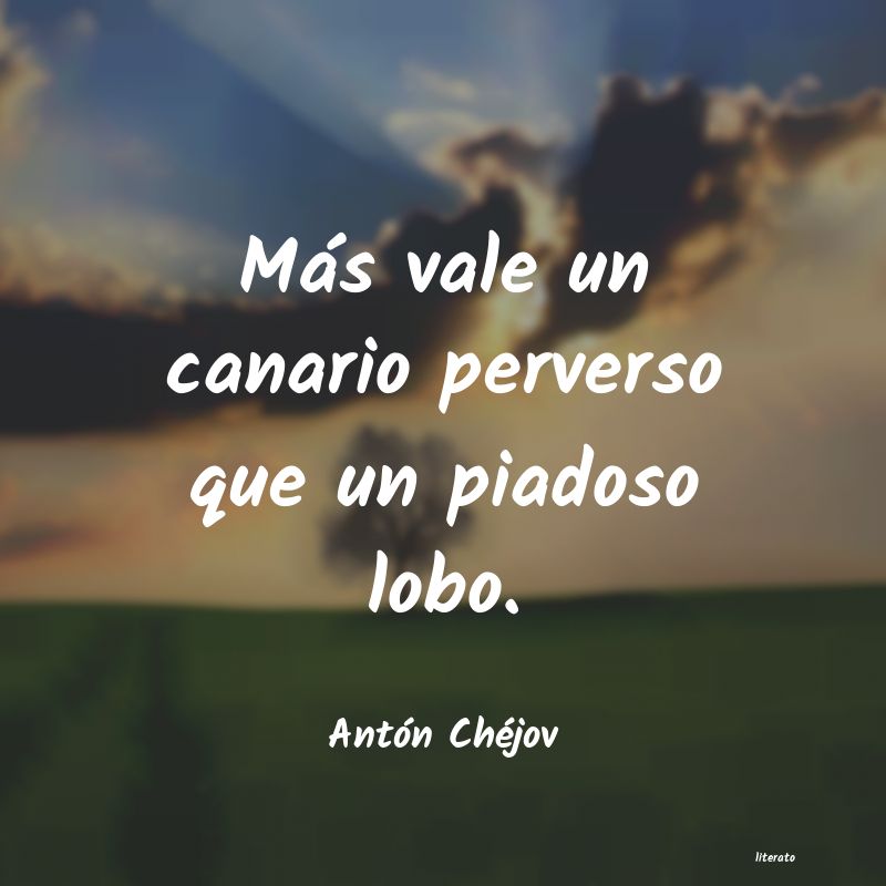 Frases de Antón Chéjov