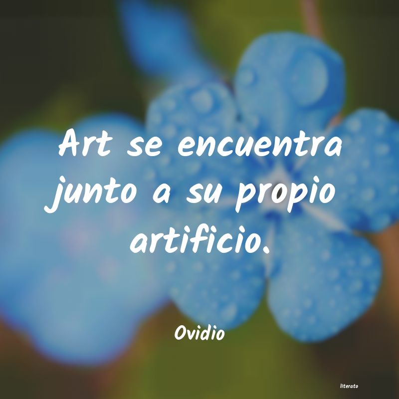 frases de Ovidio