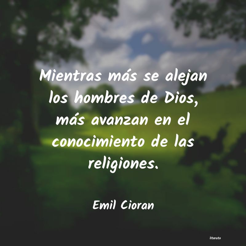 frases de Emil Cioran