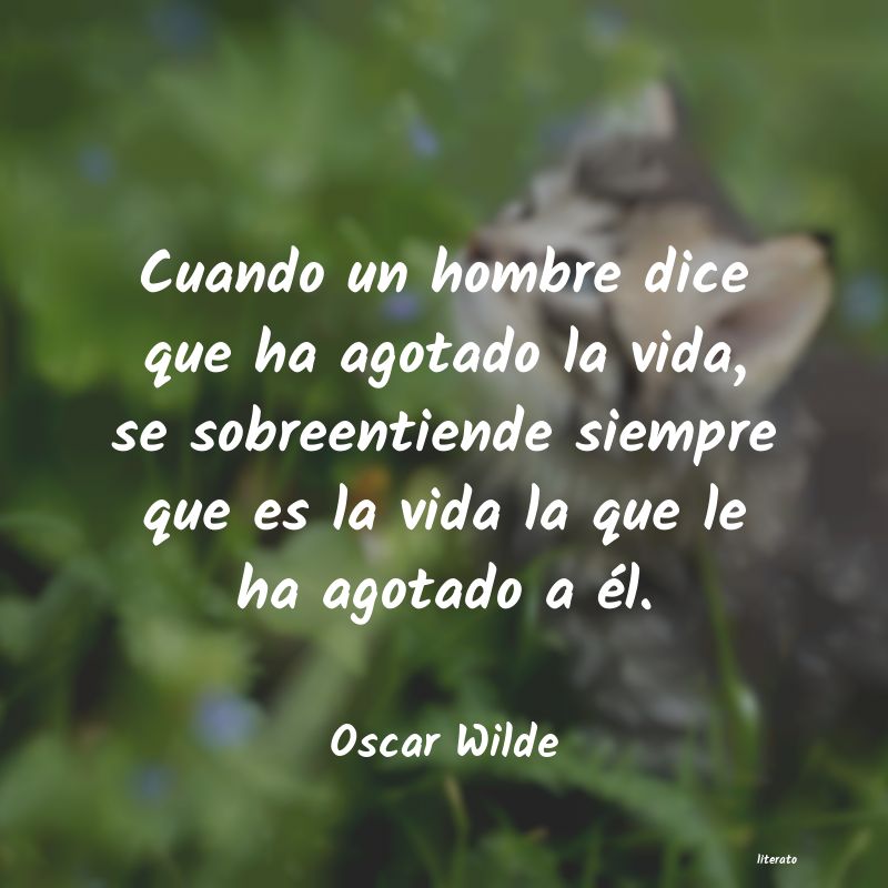 frases de Oscar Wilde