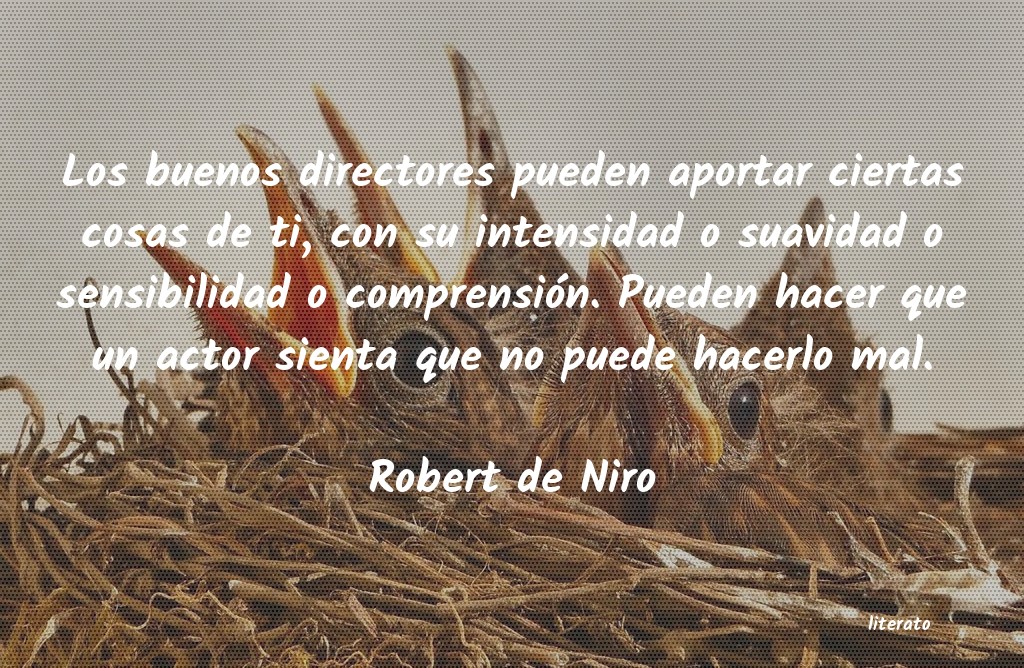 Frases de Robert de Niro