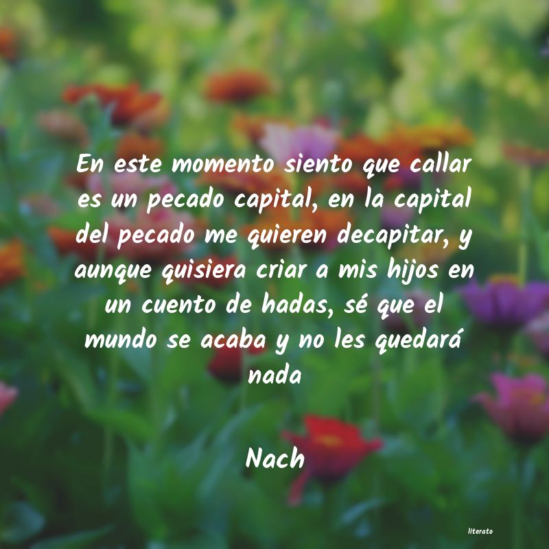 frases de Nach