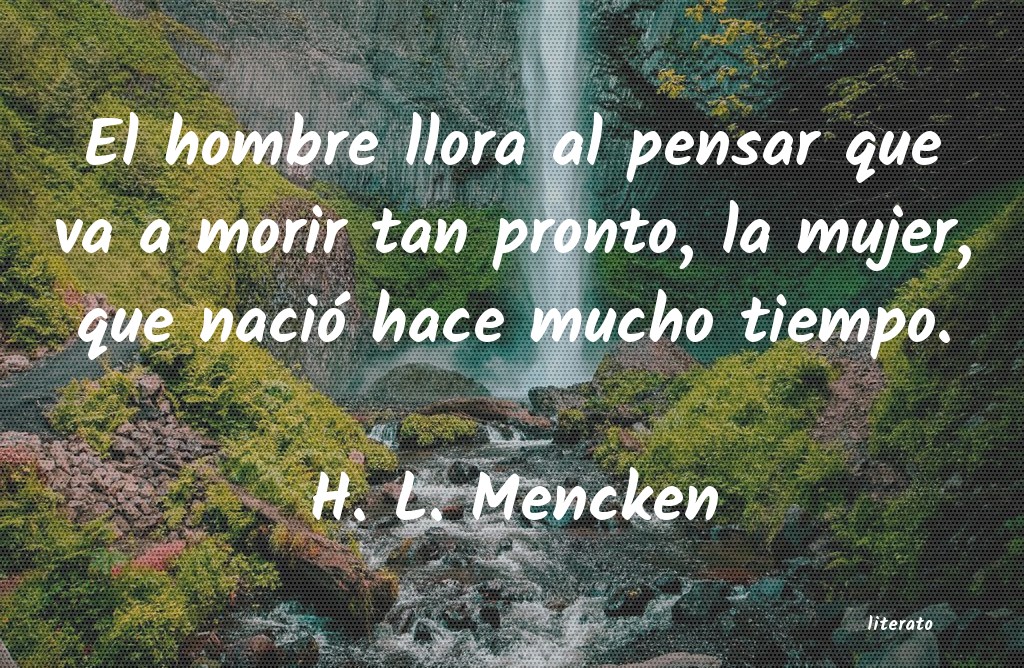 frases de H. L. Mencken