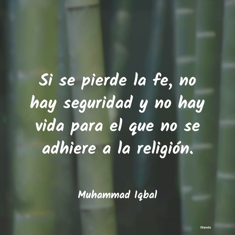 Frases de Muhammad Iqbal