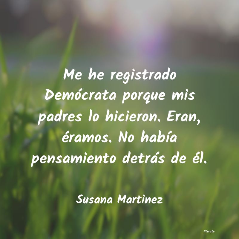 frases de Susana Martinez