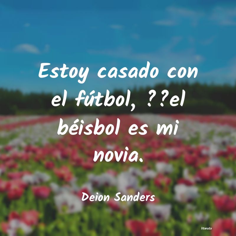 frases de Deion Sanders