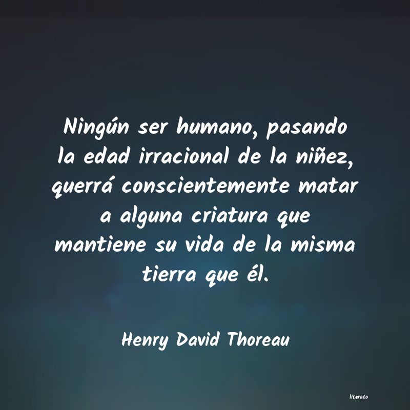 henry david thoreau poemas