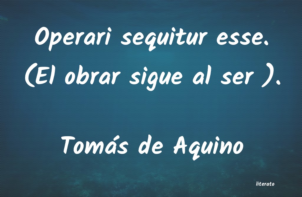 Frases de Tomás de Aquino