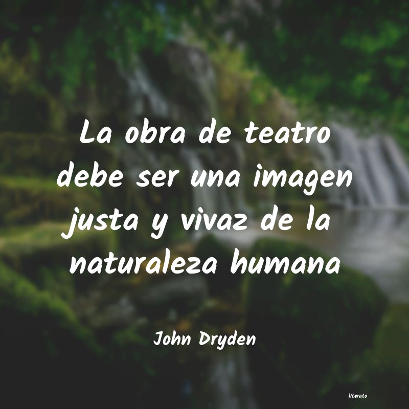 Frases de John Dryden