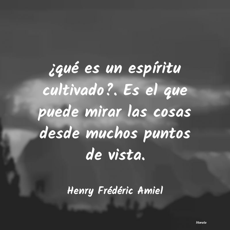 frases de Henry FrÃ©dÃ©ric Amiel