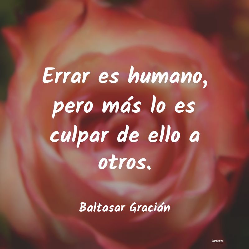 Frases de Baltasar Gracián