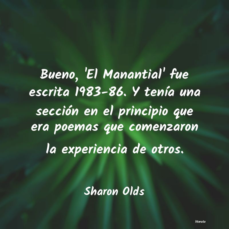 Frases de Sharon Olds