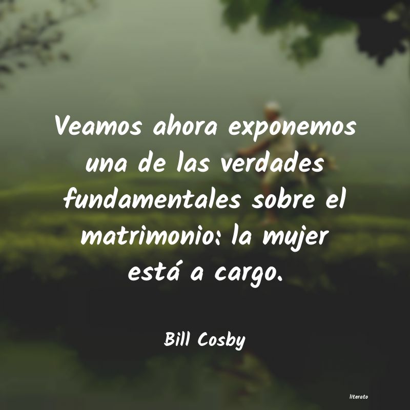 frases de Bill Cosby