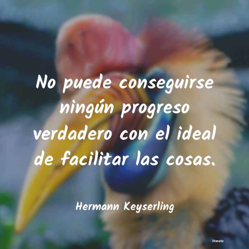 Frases de Hermann Keyserling