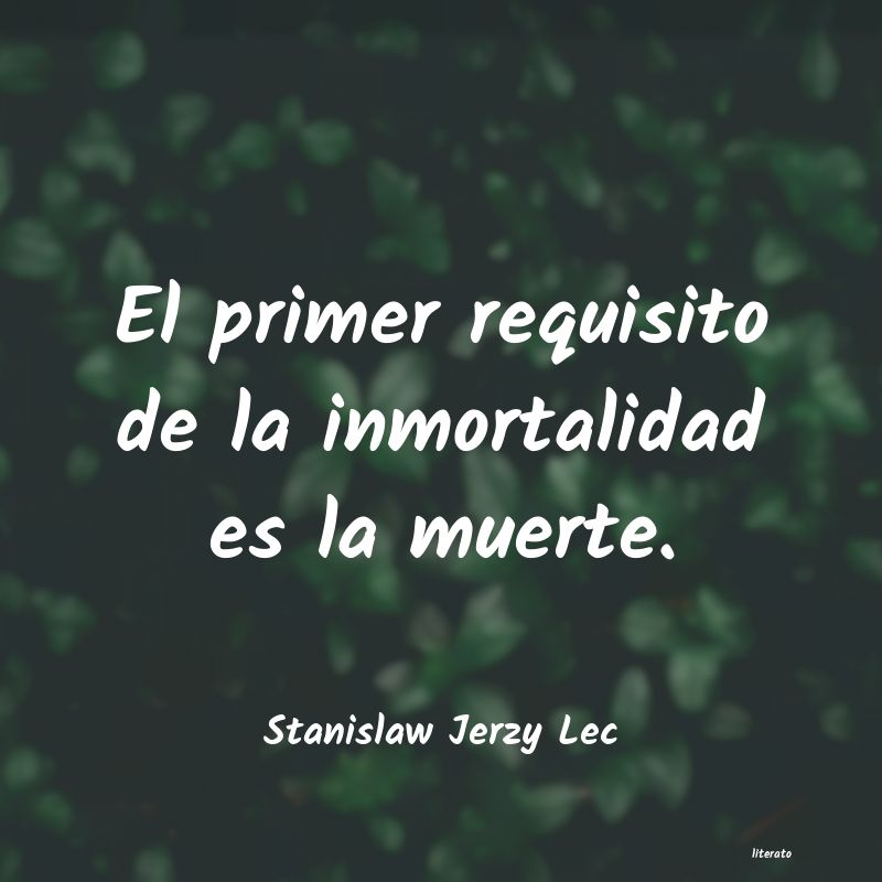 Frases de Stanislaw Jerzy Lec