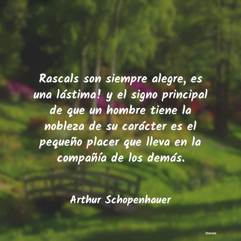 Frases de Arthur Schopenhauer