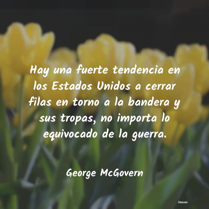 frases de George McGovern