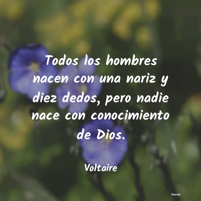 frases de Voltaire