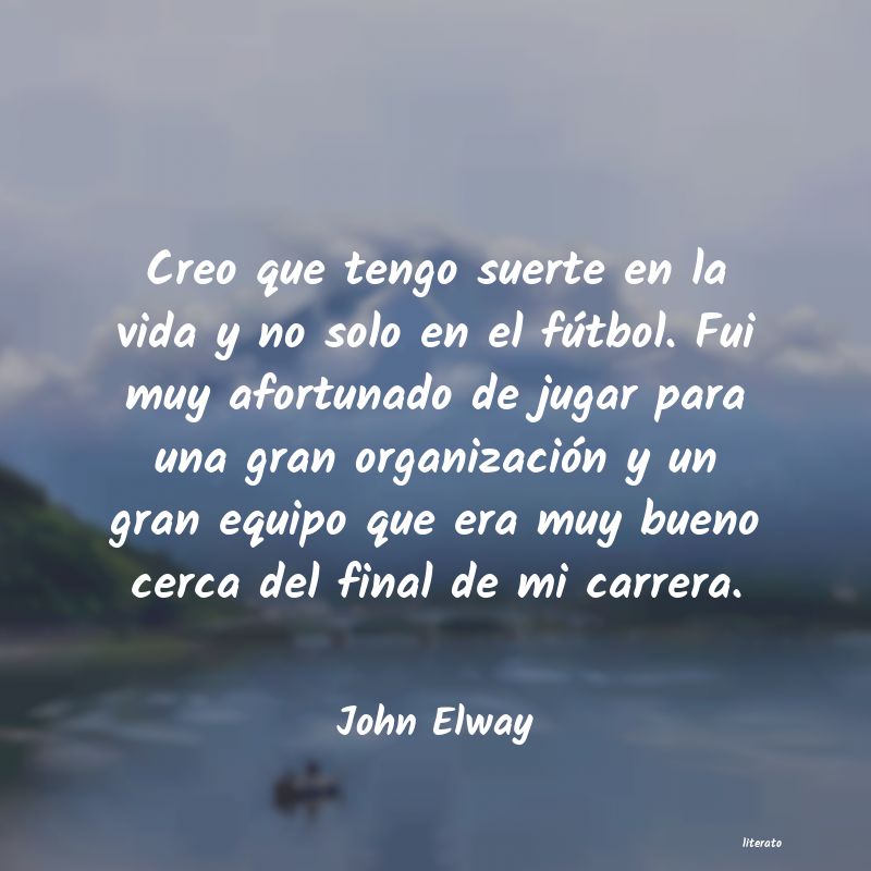 frases de John Elway